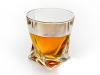 Szklanka do whisky kryształowa Bohemia Quadro z grawerem.