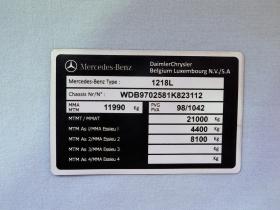 Tabliczka znamionowa Mercedes z laminatu-naklejki