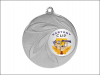 Medal metalowy MMC9850 z indywidualną wklejką lub grawerem - śr. 50 mm