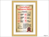 Certyfikat Dziadka i Certyfikat Babci - dyplom w ramie z nadrukiem