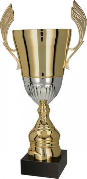 Puchar standardowy wysoki złoto-srebrny 4128