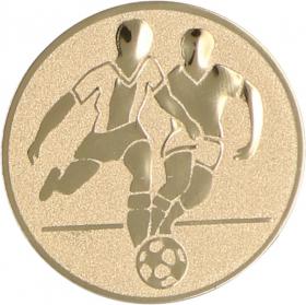 Emblemat Piłka Nożna złoty - A1