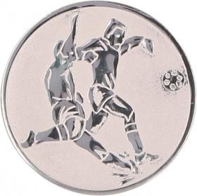 Emblemat Piłka Nożna srebrny - A2/S