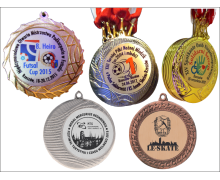 Medale standard duże - metalowe medale z grawerem
