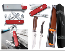 Noże, scyzoryki, multinarzędzia